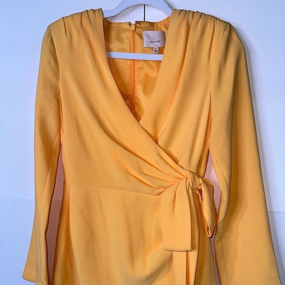 Cinq à Sept Sierra Wrap Mini Dress - Picture 7 of 12